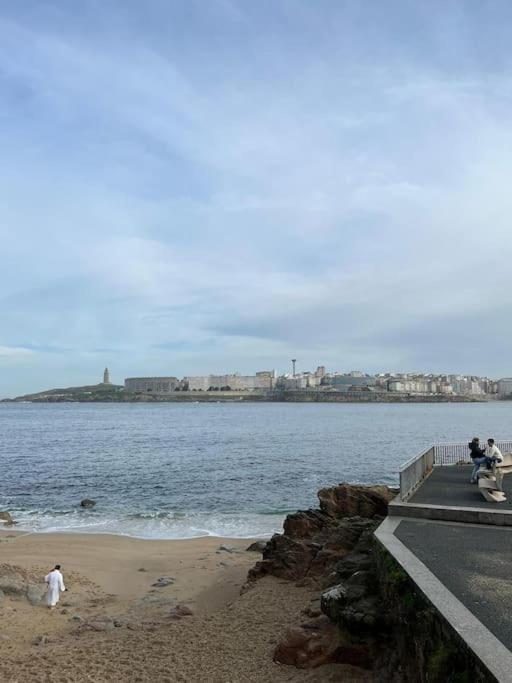 Apartmán Centrico A Metros De La Playa A Coruña Exteriér fotografie